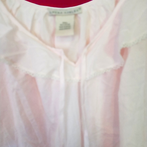 NWT Laura Ashley small pale rose ruffled collar who is embroidered edging - Picture 11 of 16